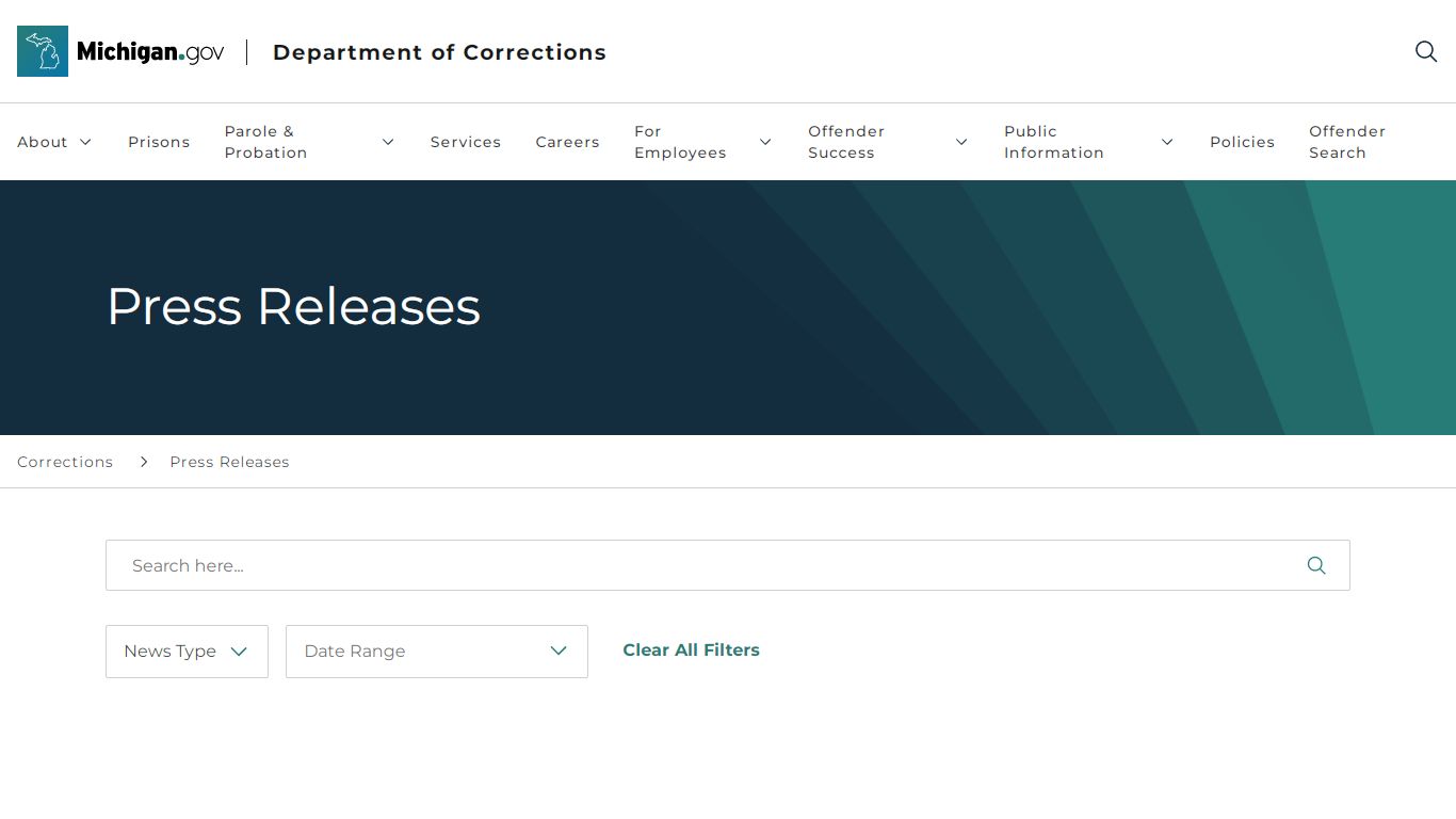Press Releases - Michigan